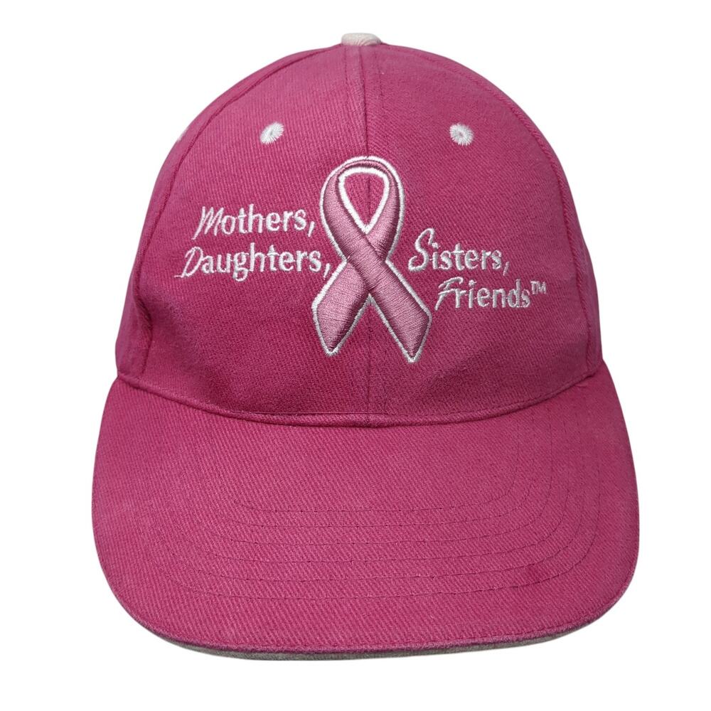 Mothers, Daughters, Sisters Friends Slideback Cap Pink OS The Breast Cancer Site